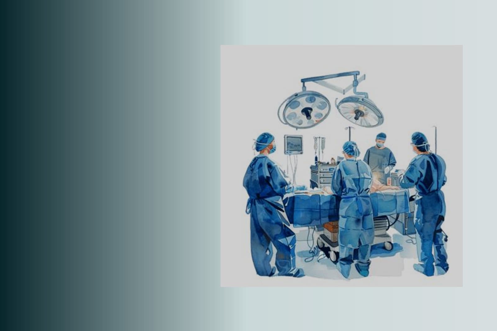 Medical team supporting an international patient consultation